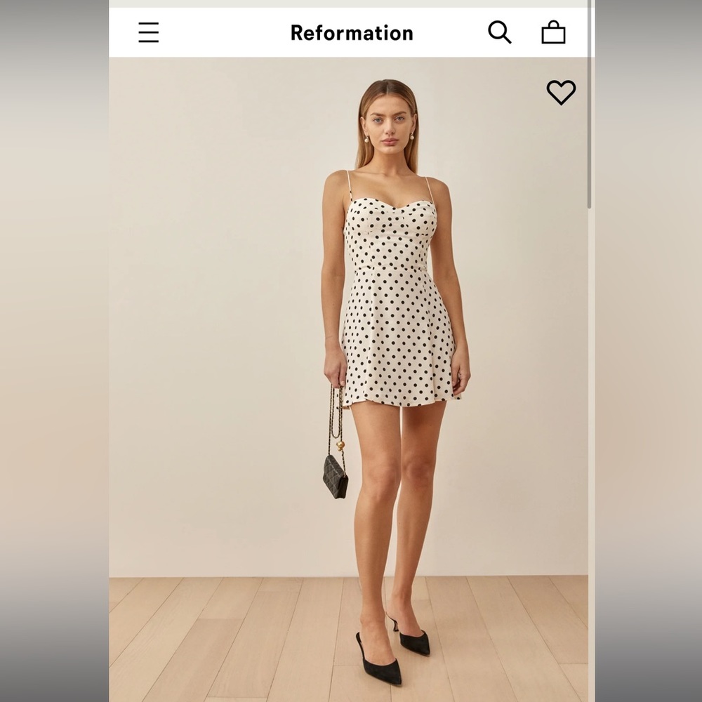Saskia dress portofino in size 4 from Reformation